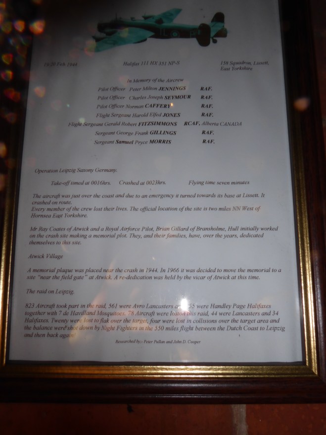 Atwick Halifax crash