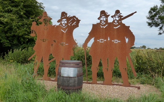 Gunpowder Plot memorial